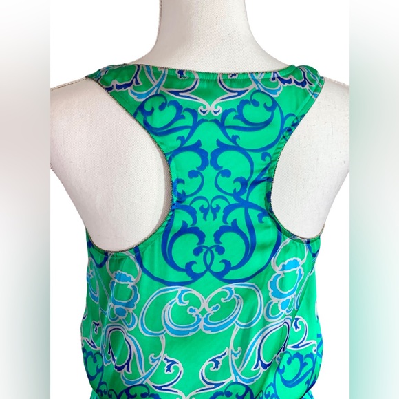 🎉Host Pick🎉 ☘️St. Patrick’s Day ☘️ Boho Lightweight Green Dress Size Small - Picture 7 of 9